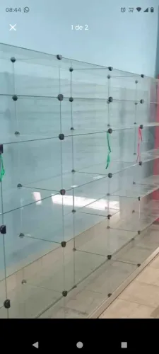 Prateleira de vidro 