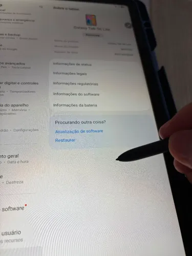? Galaxy Tab S6 Lite 64GB (Modelo Novo SM-P620) + Caneta S Pen + Capa Protetora - Palmas