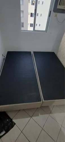 Cama box com colchão King