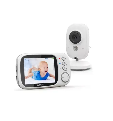 Babá Eletrônica Taktark BM603 3.2? com Tela LCD e Visão Noturna