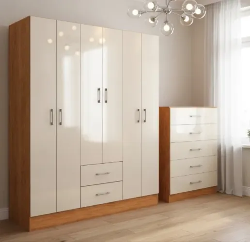 Guarda-Roupa com Cômoda Verona