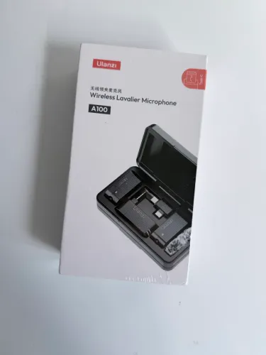 Microfone de Lapela Sem Fio Ulanzi A100 USB-C LACRADO