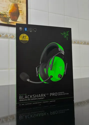 Headset RAZER Blackshark V3 PRO Green Edition