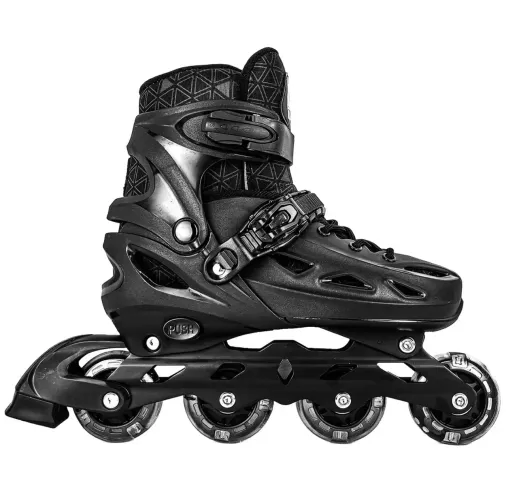 Patins Ajustável 4 Rodas Roller Inline Tamanho Ajustável 30-41