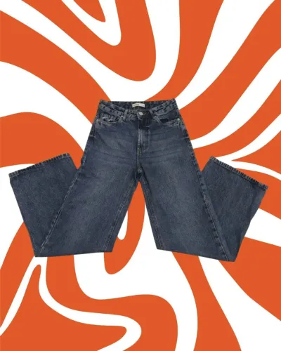 Calça Hering Wide Leg. Numeração 34, 100% algodão, usada apenas duas vezes