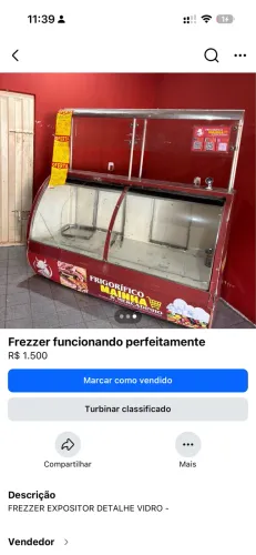 Frezzer expositor 2m 