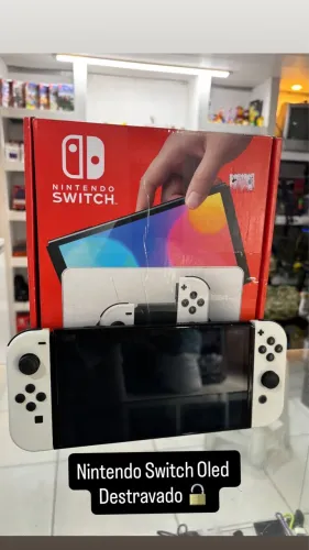 Vendo Nintendo Switch Oled Destravado