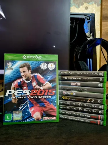 jogo pes 15 xbox one - novo lacrado