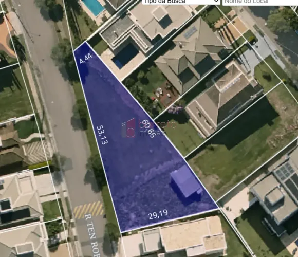 TERRENO COM 915 M² À VENDA NO CONDOMÍNIO RESERVA DA SERRA EM JUNDIAÍ/SP
