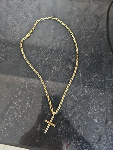Cordão de Ouro 18k - Oco - 20g