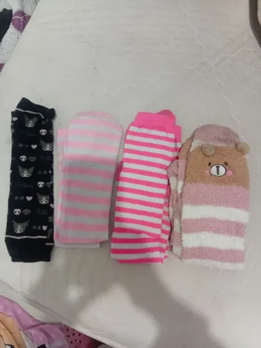 Kit de meias kawaii