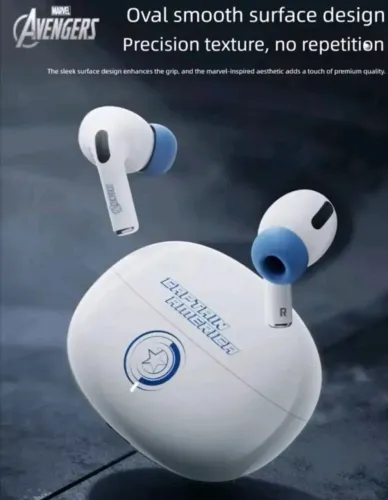 Fone de ouvido bluetooth original capitão América