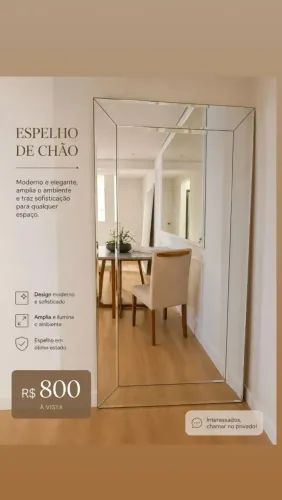 Espelho de chão