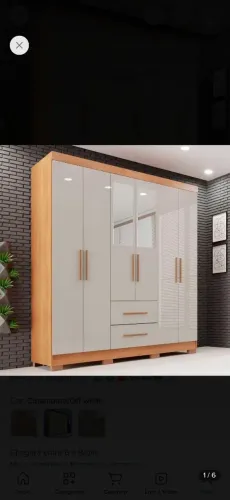 Guarda roupa casal lacrado