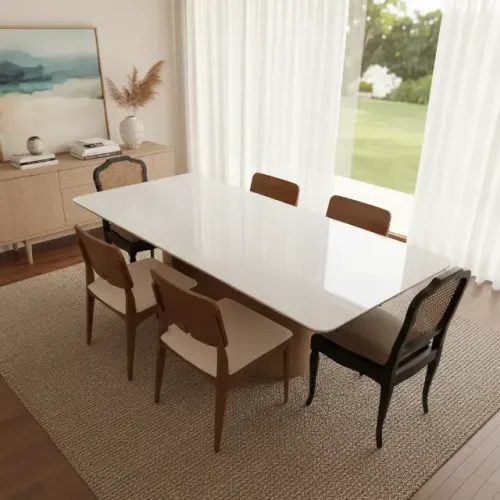 Mesa De Jantar 6 Lugares