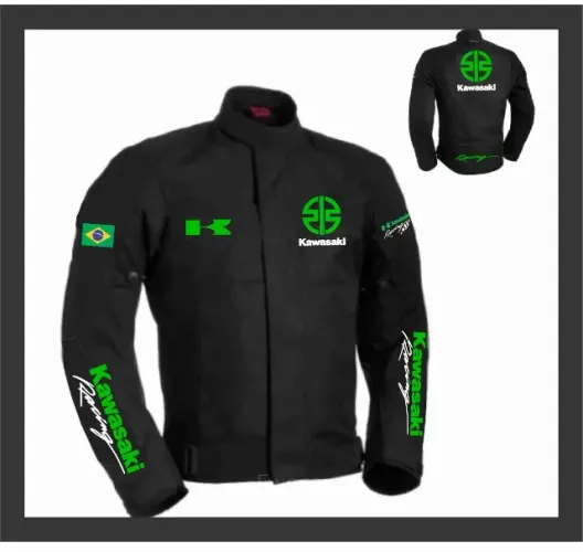 Japona motoqueiro Kawasaki