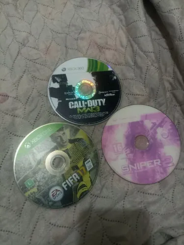 Jogos 360 e Xbox one 50 cada