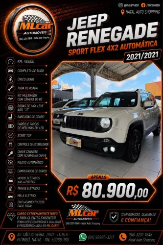 Jeep Renegade Sport 1.8 4X2 Flex 16V Aut. 2021