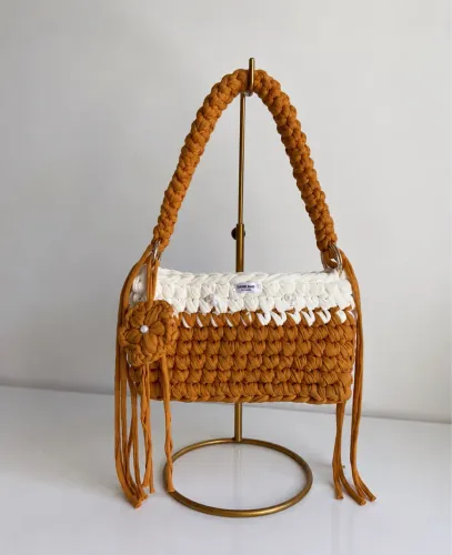 Bolsa de crochê linda e elegante ?