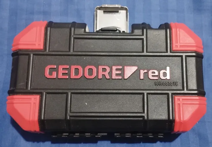 Jogo Kit de Soquetes GEDORE RED 16 Peças 1/4" - Novo, original e completo (ferramentas)