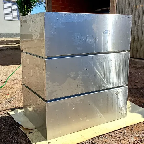 Exaustor inox auto padrão