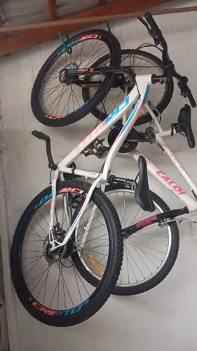 Bicicleta aro 29 Cripto, freio a disco mecânico.