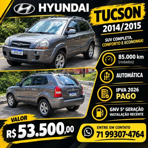 Hyundai Tucson 2.0 16V Flex Aut. 2015