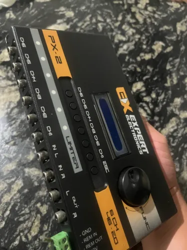 Processador de Áudio Expert px2