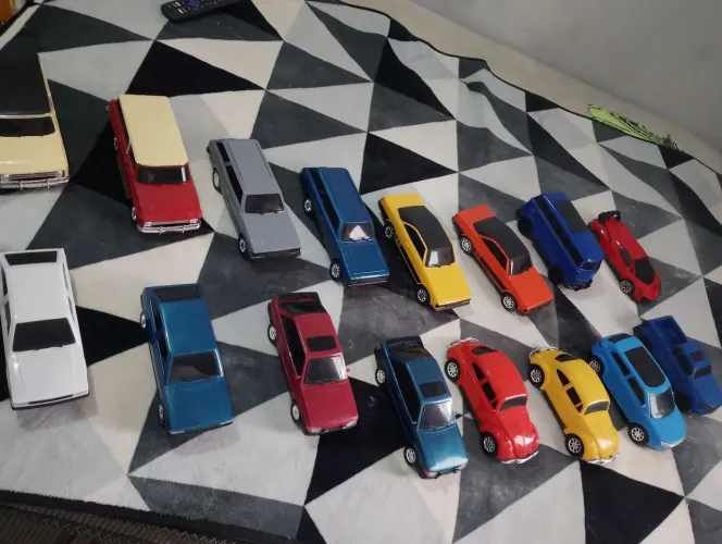 Coleção de carrinhos
