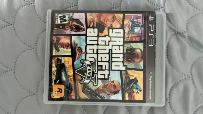 GTA 5 PS3 ORIGINAL MIDIA FISICA COM CAIXA E MANUAL