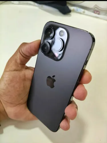 IPhone 14 pro max, 250 GB ,cor preta-azulada
