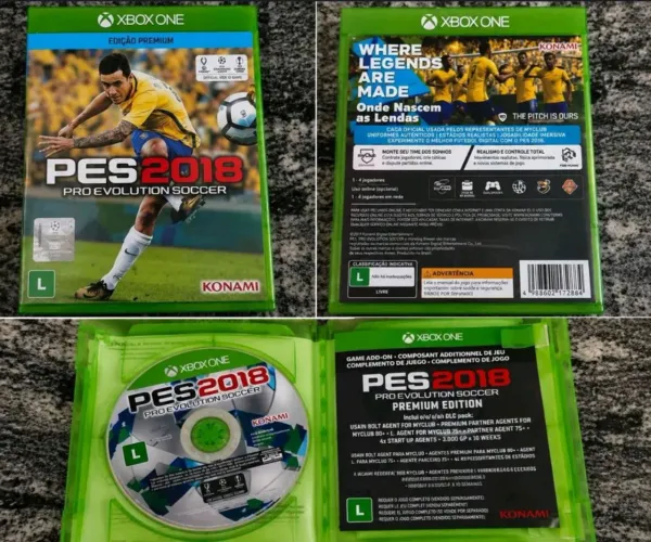 PES 2018 Edição Premium para Xbox One