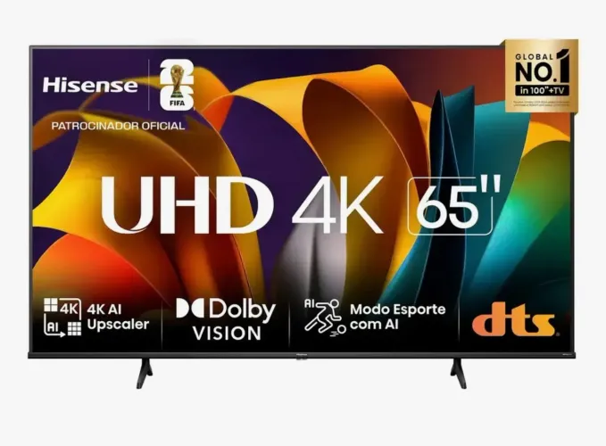 Vendo TV Hisense Smart Tv Uhd 4k Dled 65 Polegadas