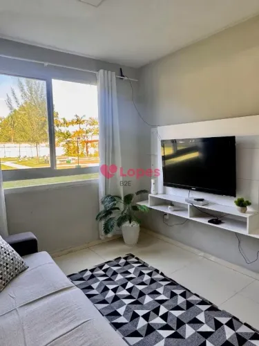 Lopes B2E Vende apartamento mobiliado no Recreio dos Bandeirantes: 2 Quartos- 1 Vaga- Cond