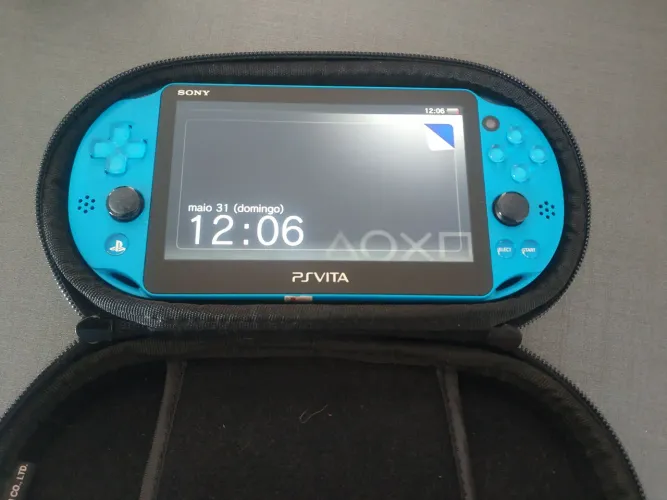 PS Vita Slim Desbl. Acqua Blue Azul