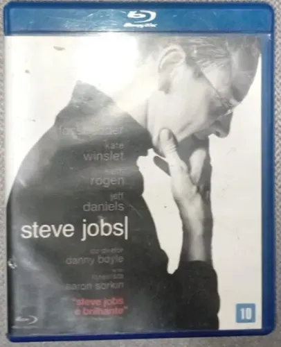 Steve Jobs (Michael Fassbender) - Blu-ray Original / Único Dono