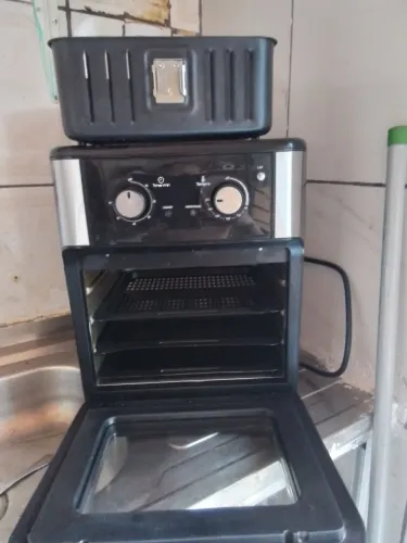 Fritadeira Air Fryer Forno Oven Analógica 12L Mondi