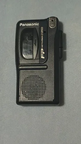 Micro gravador  Panasonic FP fast playback 