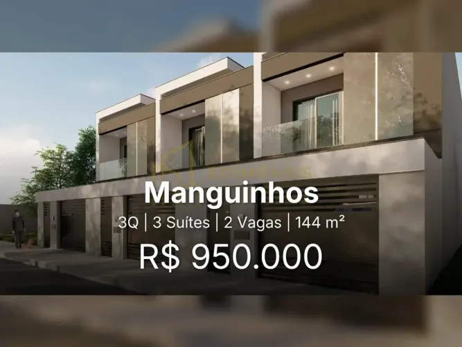 Linda Casa Duplex em Manguinhos: Conforto e Elegância para Sua Família