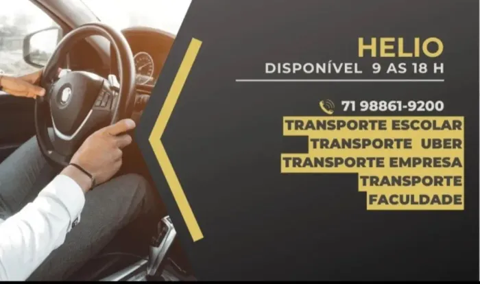 Transporte escolar. Faculdade 