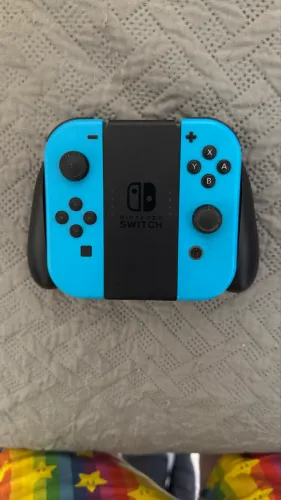 Joy-Con Nintendo Azul + Grip