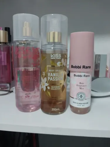 Kit com 3 body splash