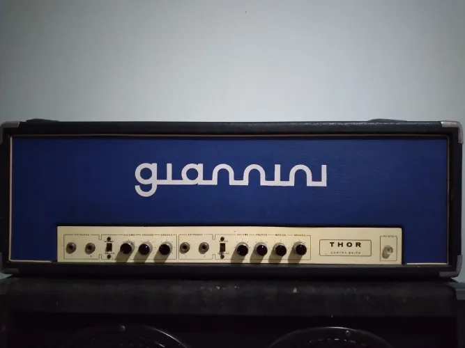 Amplificador Giannini Thor  (Valvulado anos 70)