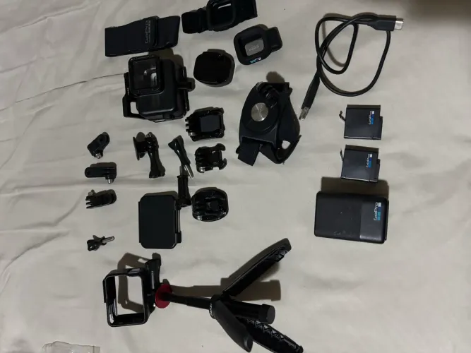 Baterias, recarregador, acessórios GOPRO 5,6 e 7 BLACK