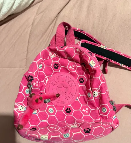 Mochila Kipling tamanho pequeno 