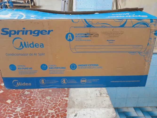 Evaporadora Springer Midea Na caixa