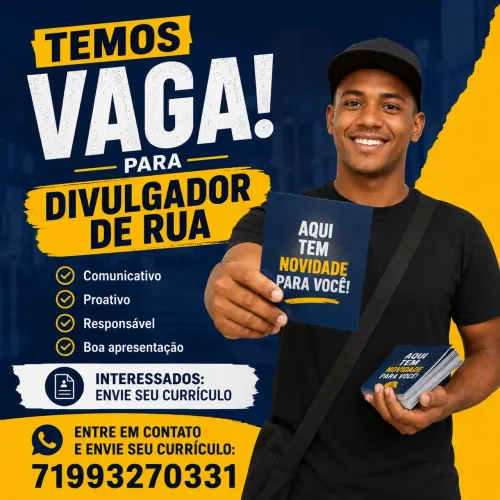 DIVULGADOR DE RUA 