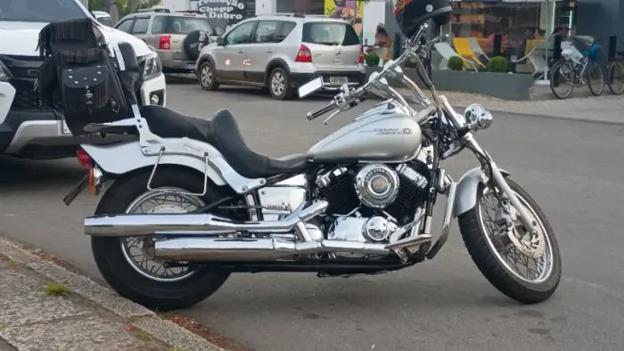 Yamaha drag star linda cinco mil em acessórios