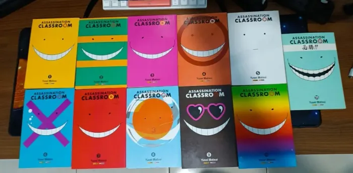 Coleção de Mangás - Assassination Classroom - Vol 1-11