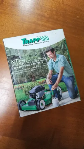 Trapp Kit para troca de óleo cortador de grama